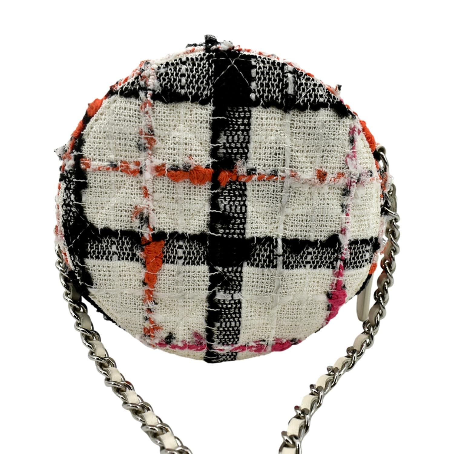 Chanel Round As Earth Tweed Crossbody Bag