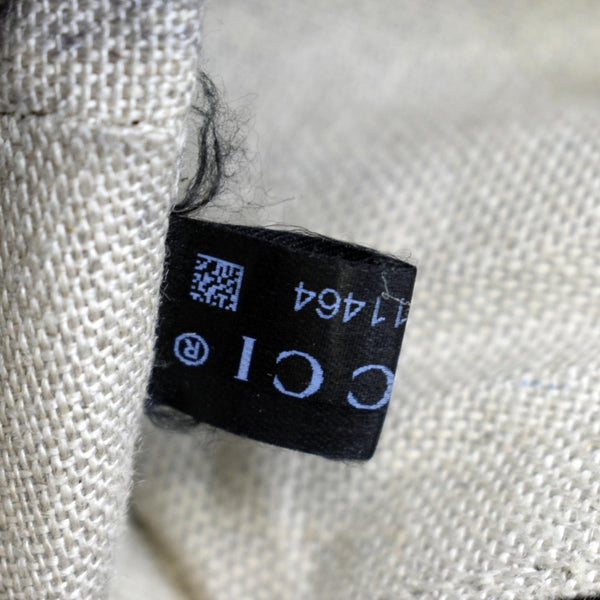 Gucci Mini Dome Leather Crossbody Bag in Black color - Tag