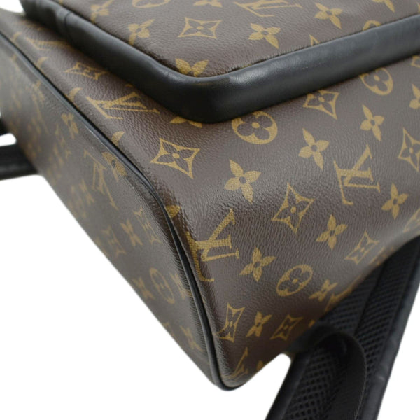 LOUIS VUITTON Josh Monogram Canvas Backpack Bag Brown