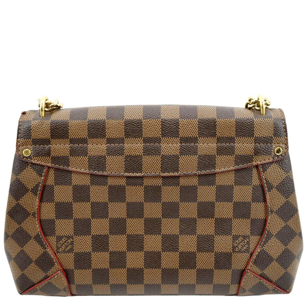 Louis Vuitton Caissa Chain Damier Ebene Shoulder Bag - Back