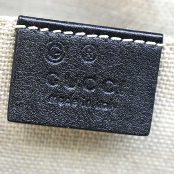 Gucci Mini Dome Leather Crossbody Bag in Black color - Made in Italy
