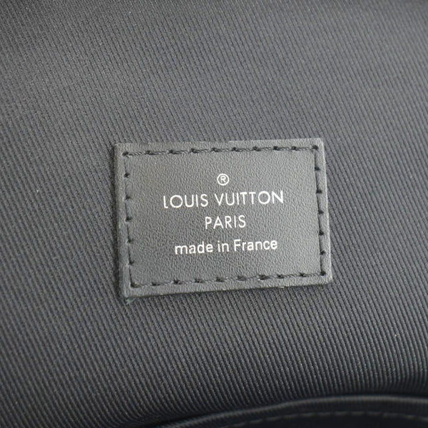 LOUIS VUITTON Avenue Sling Damier Graphite Backpack Bag Black