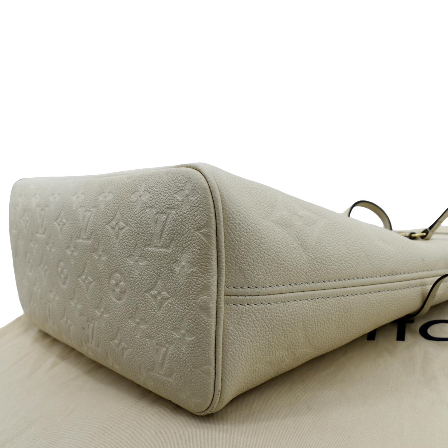 Louis Vuitton Neverfull MM Monogram Empreinte Tote Bag