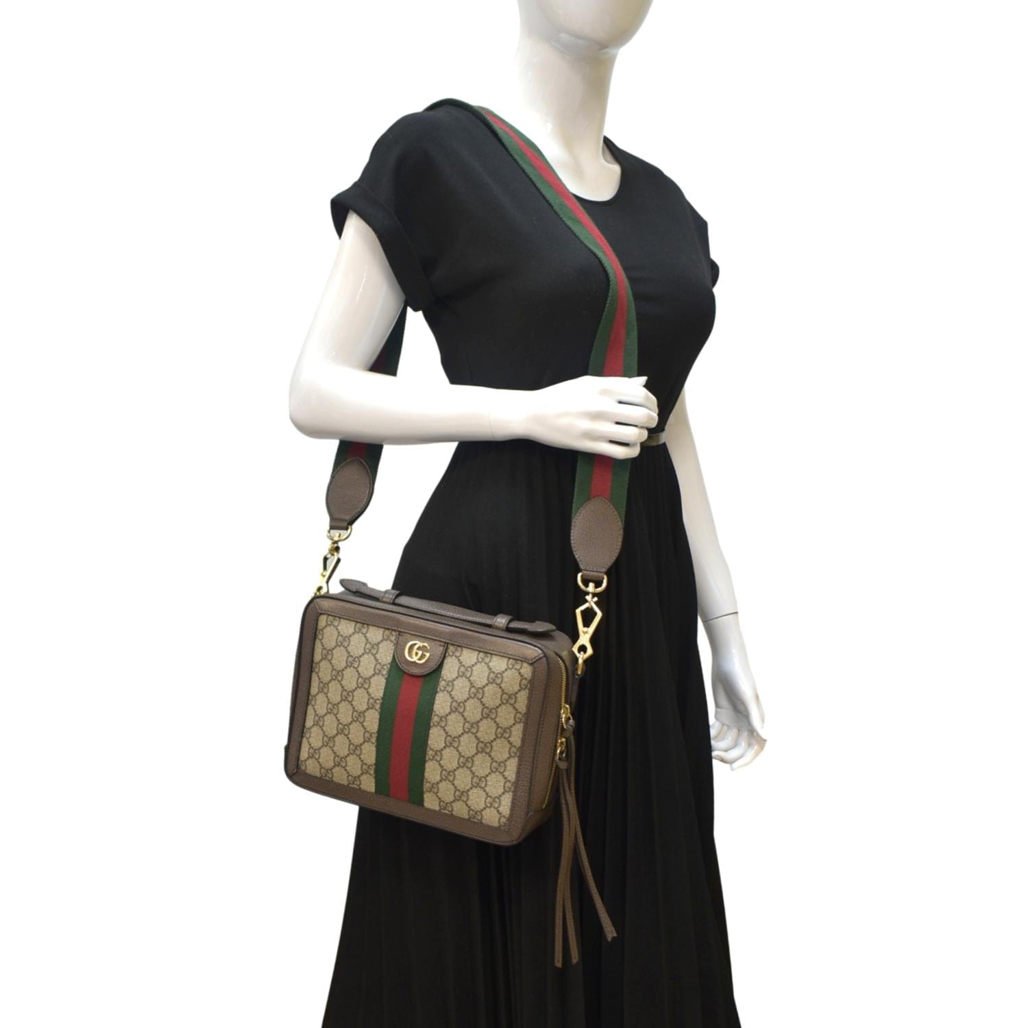 Gucci - Ophidia Small Gg-supreme Canvas Shoulder Bag - Womens - Beige