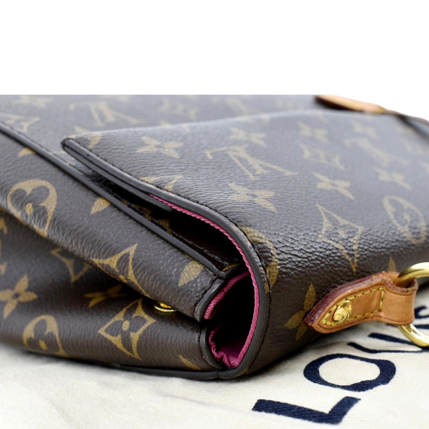 Louis Vuitton Monogram Cluny MM - Brown Handle Bags, Handbags