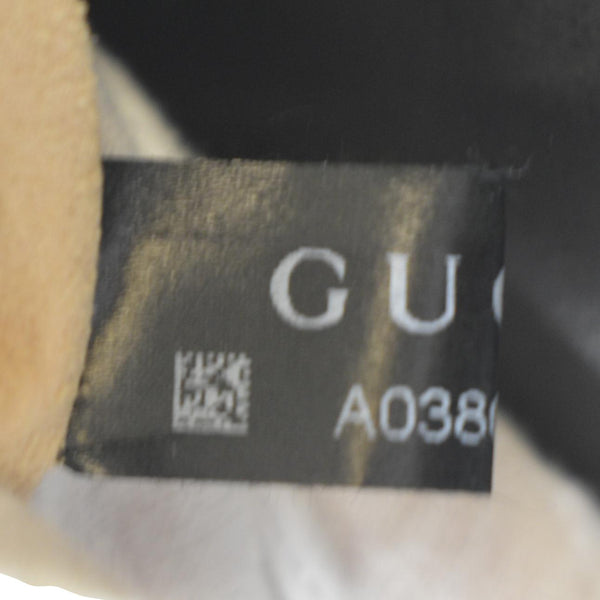 GUCCI GG Marmont Leather Top Handle Crossbody Bag Black 547260