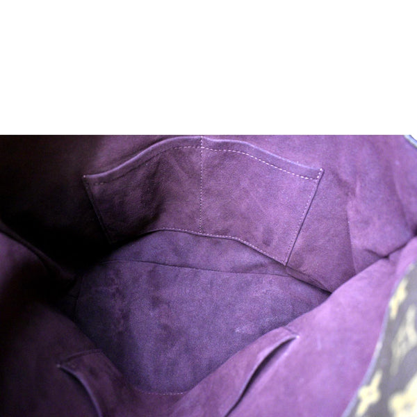 LOUIS VUITTON Melie Monogram Canvas Hobo Bag Brown