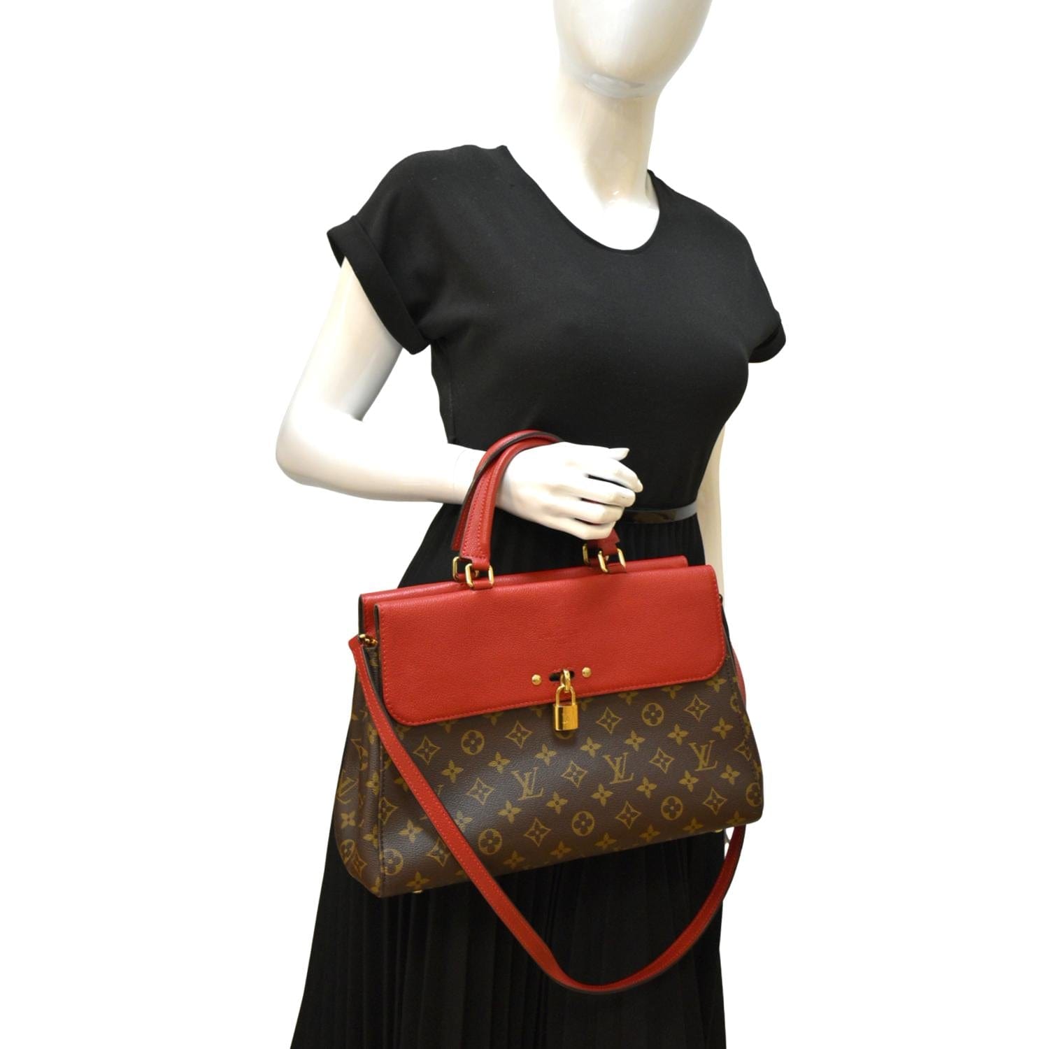 Louis Vuitton Venus Handbag Monogram Canvas and Leather at 1stDibs