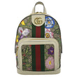 GUCCI Ophidia GG Flora Small Supreme Canvas Backpack Bag Beige 547965