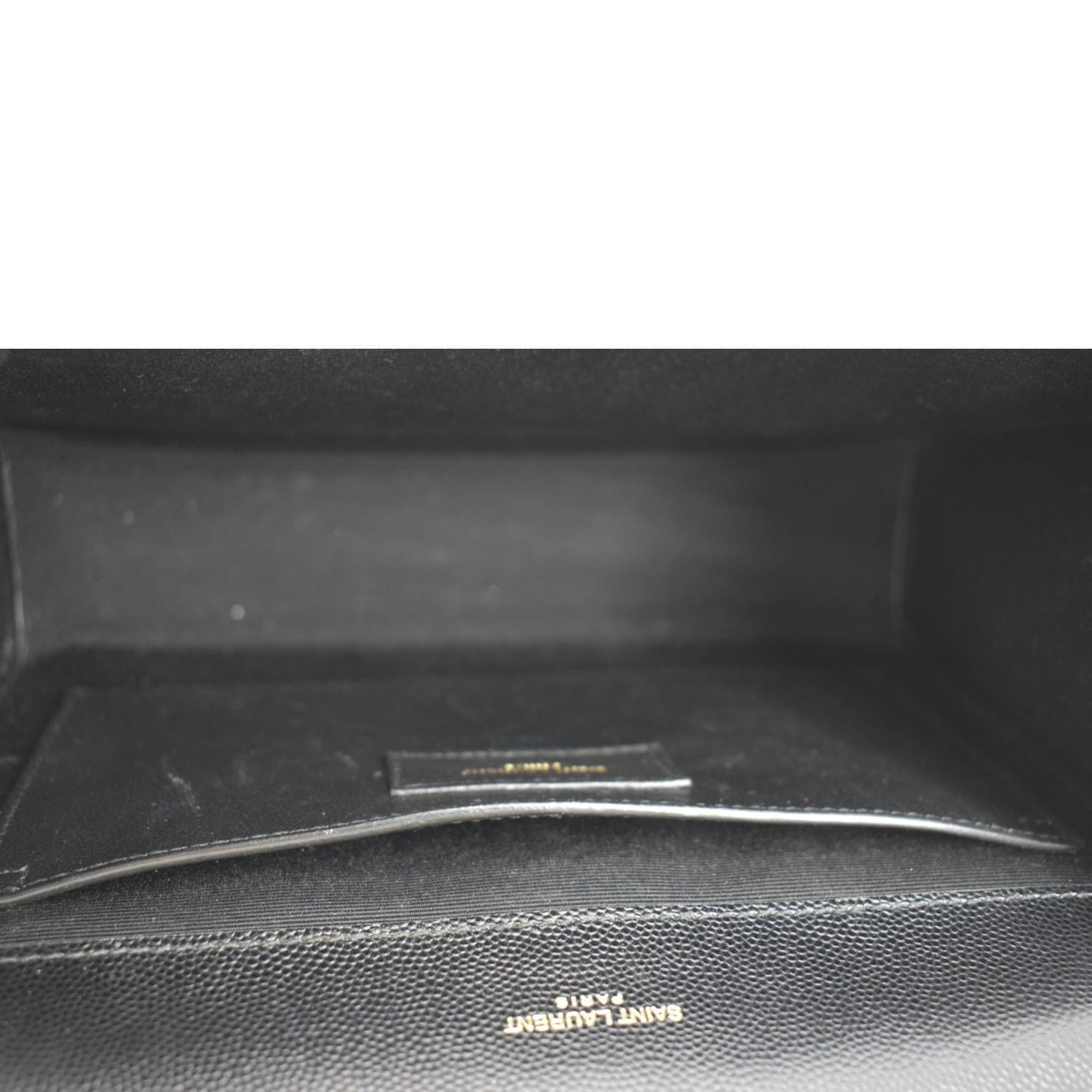 Envelope leather crossbody bag Saint Laurent Ecru in Leather - 27464925