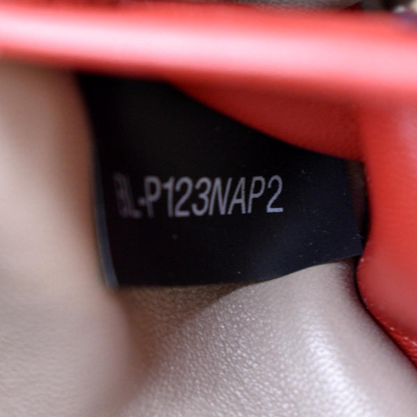 VALENTINO Rockstud Spike Quilted Leather Top Handle Crossbody Bag Poudre