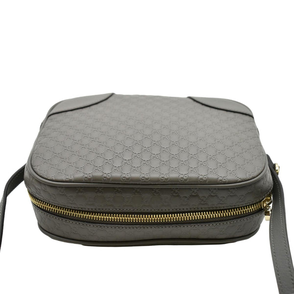 Gucci Bree GG Guccissima Leather Crossbody Bag - top