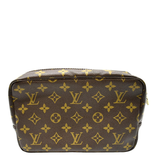 LOUIS VUITTON Trousse Toilette 23 Monogram Canvas Cosmetic Pouch Brown