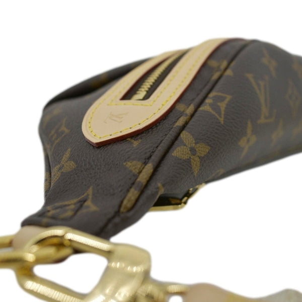 LOUIS VUITTON High Rise Monogram Canvas Bumbag Brown