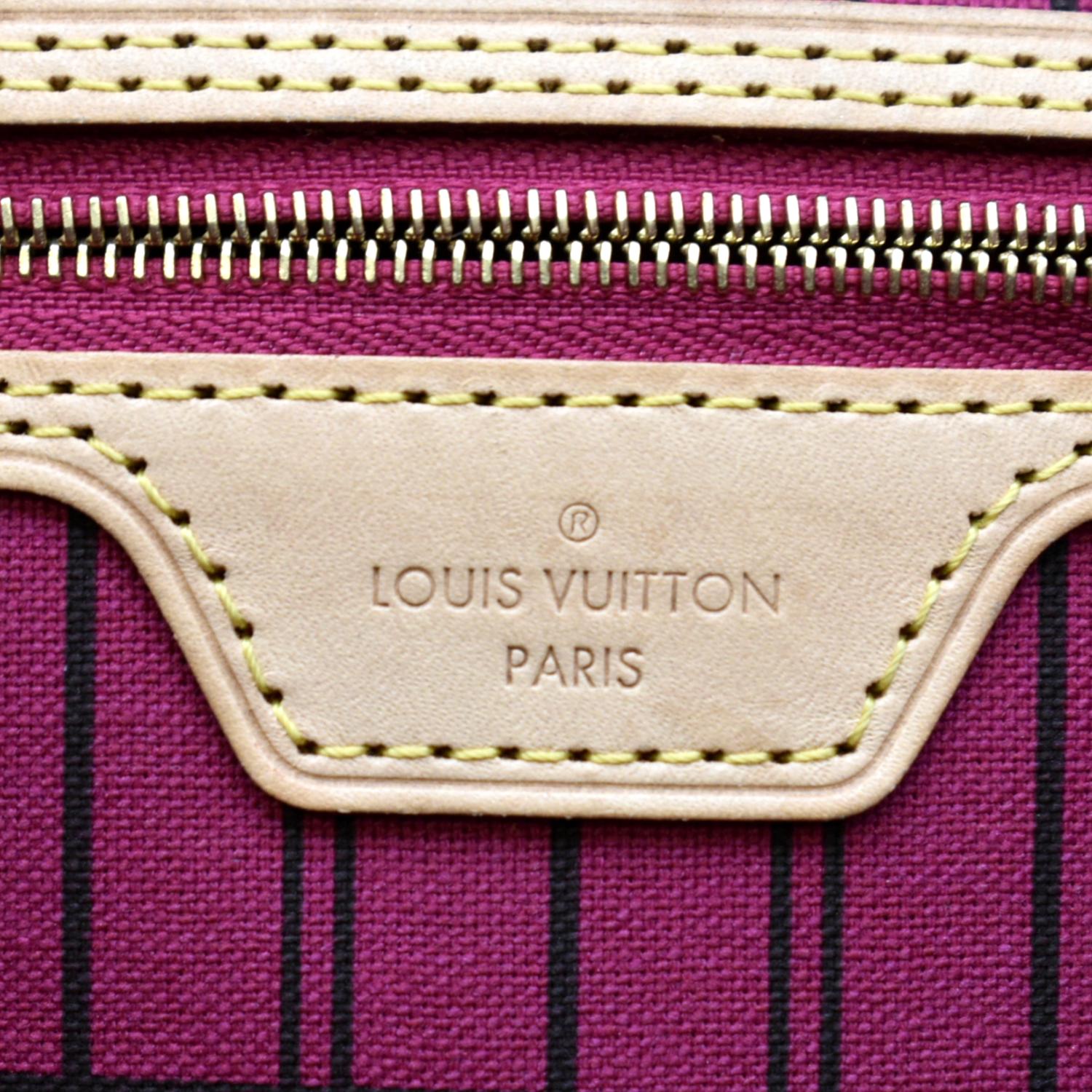 Louis Vuitton Neverfull GM Monogram Canvas Bag Brown
