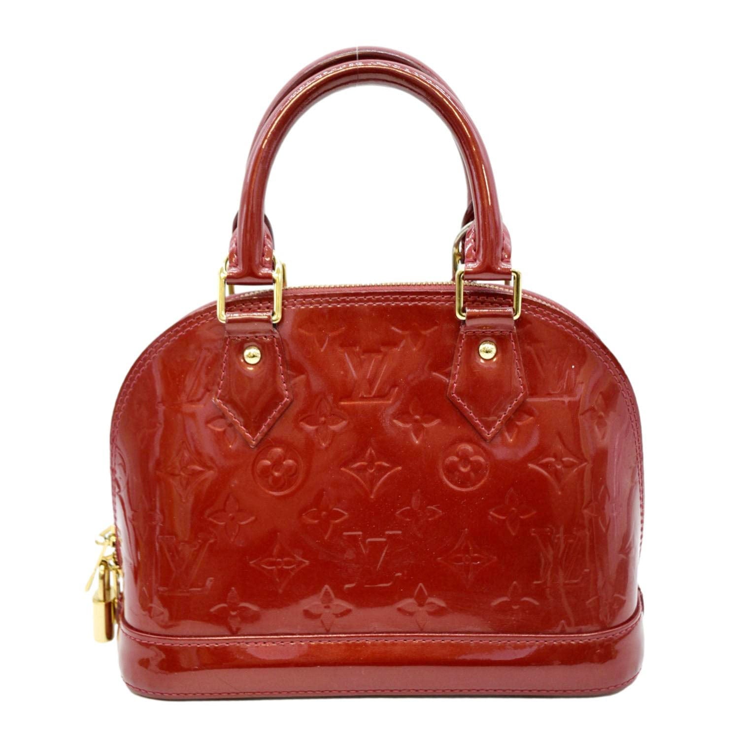 Patent leather crossbody bag Louis Vuitton Red in Patent leather