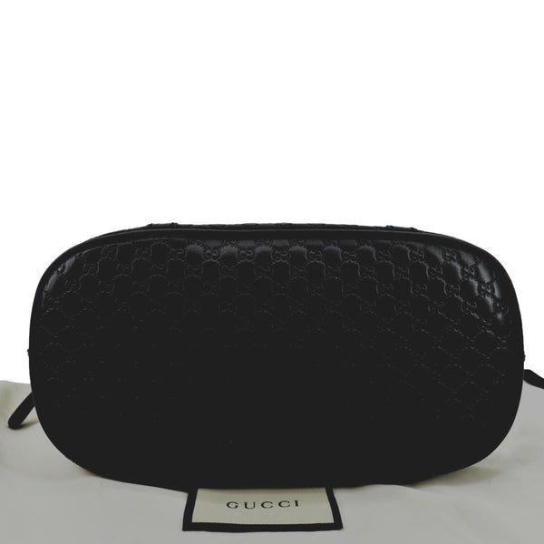 Gucci Mini Dome Leather Crossbody Bag in Black color - Bottom