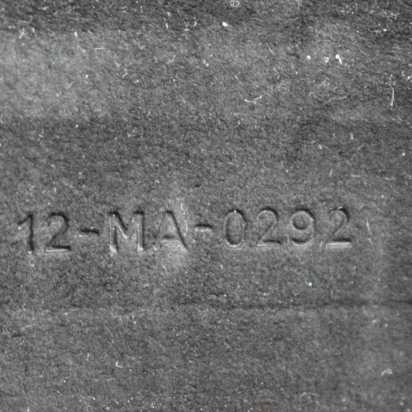 CHRISTIAN DIOR Long Saddle Leather Crossbody Chain Wallet Black