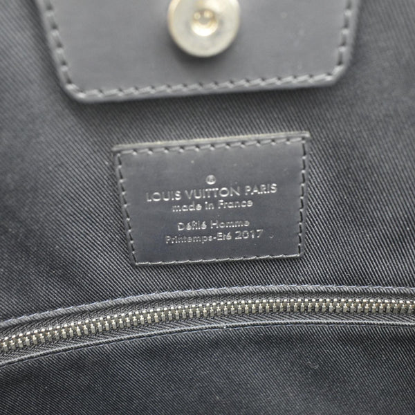 LOUIS VUITTON Savane Monogram Chapman Canvas Atlas Tote Bag Navy Blue