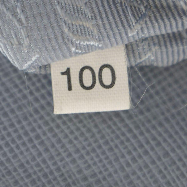 PRADA Galleria Double-Zip small Saffiano Leather Tote Bag Light Blue