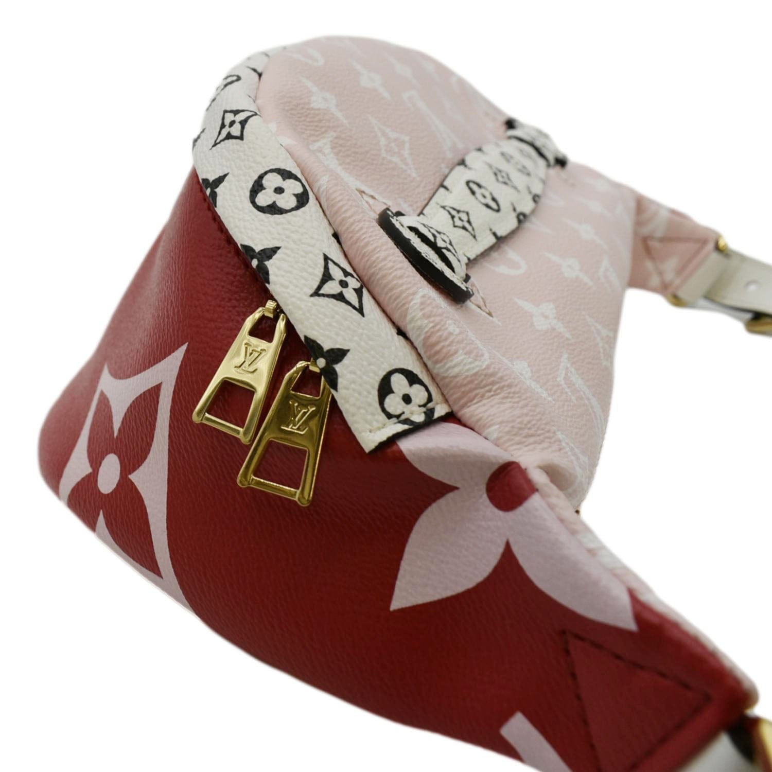 Louis Vuitton Bumbag Monogram Giant Red/Pink in Coated Canvas with  Gold-tone - GB