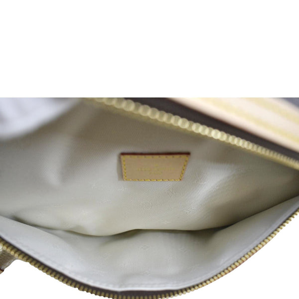 LOUIS VUITTON High Rise Monogram Canvas Bumbag Brown