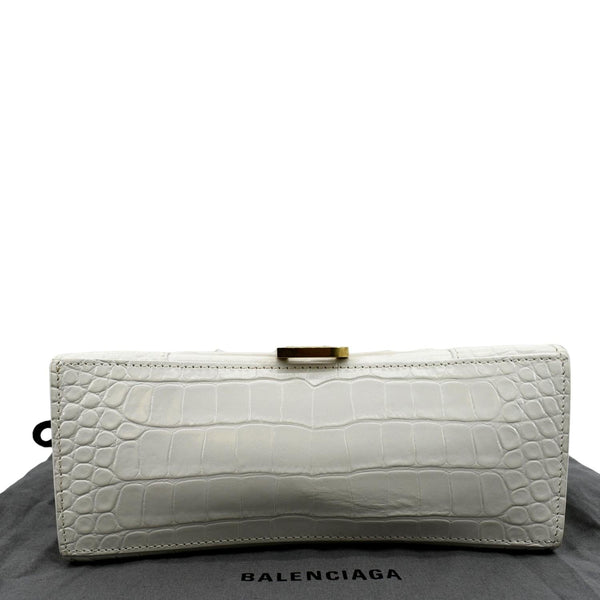 BALENCIAGA Crocodile Embossed Leather Bag for Women
