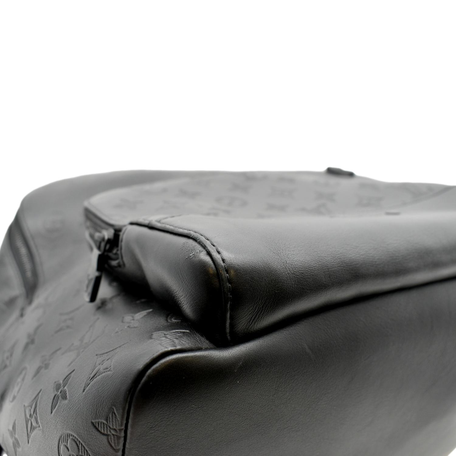 Louis Vuitton Racer Backpack Monogram Shadow Leather Matte Black Hardw –  EliteLaza