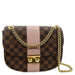 LOUIS VUITTON Wight Damier Ebene Shoulder Crossbody Bag Magnolia