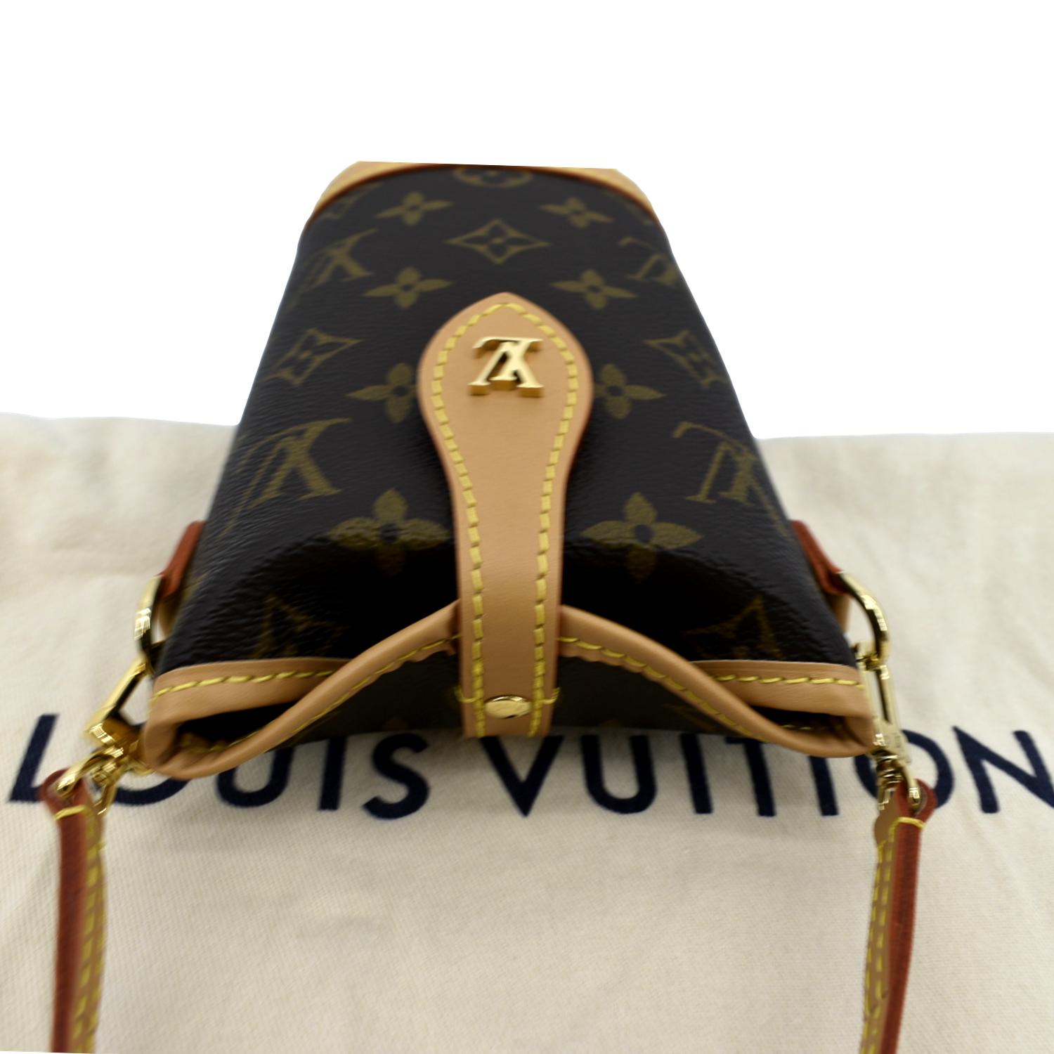 Louis Vuitton Brown Monogram Fold Me Pouch