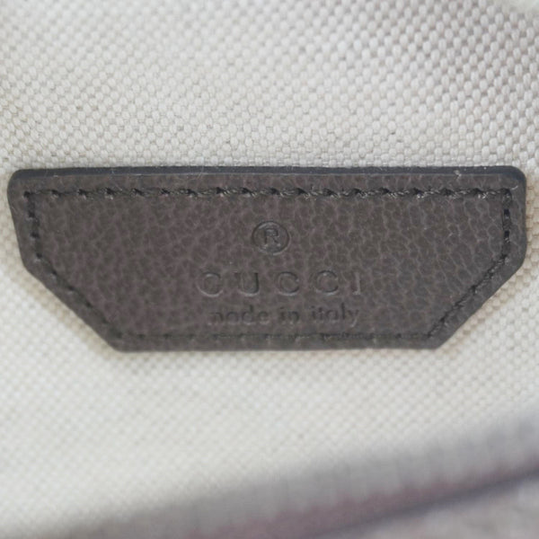 GUCCI Tiger Print GG Supreme Canvas Belt Bag Beige 675181