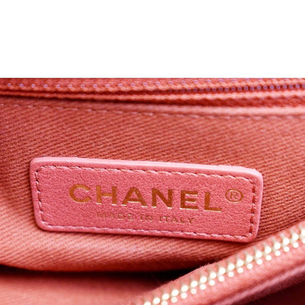 Chanel Medium Coco Leather Top Handle Shoulder Bag in Red Color - Made in Italy