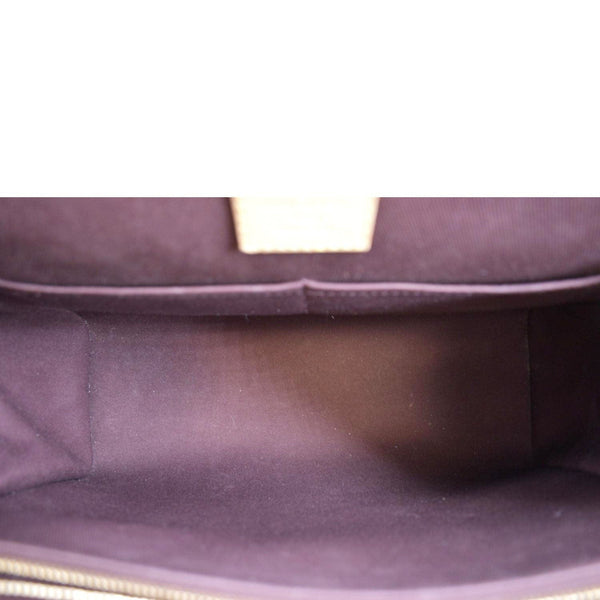 LOUIS VUITTON Cluny MM Monogram Canvas Shoulder Bag interior