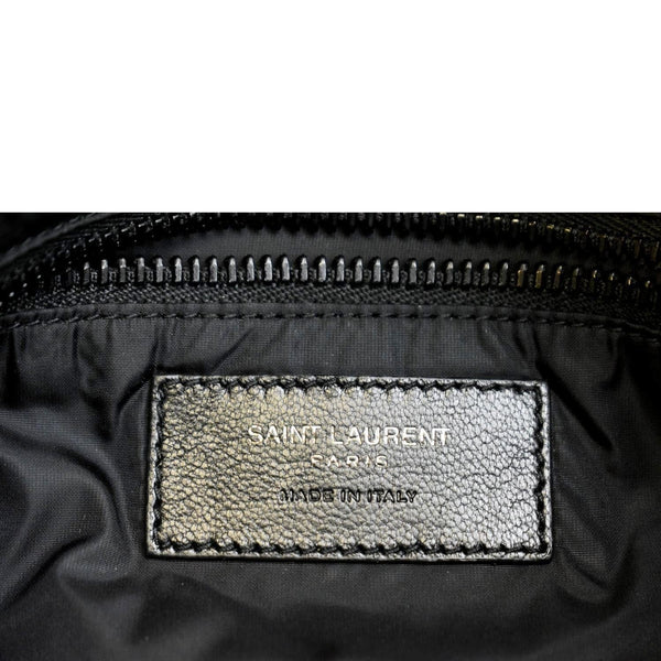 YVES SAINT LAURENT Le 5 A 7 Re-Nylon Crossbody Bag Black
