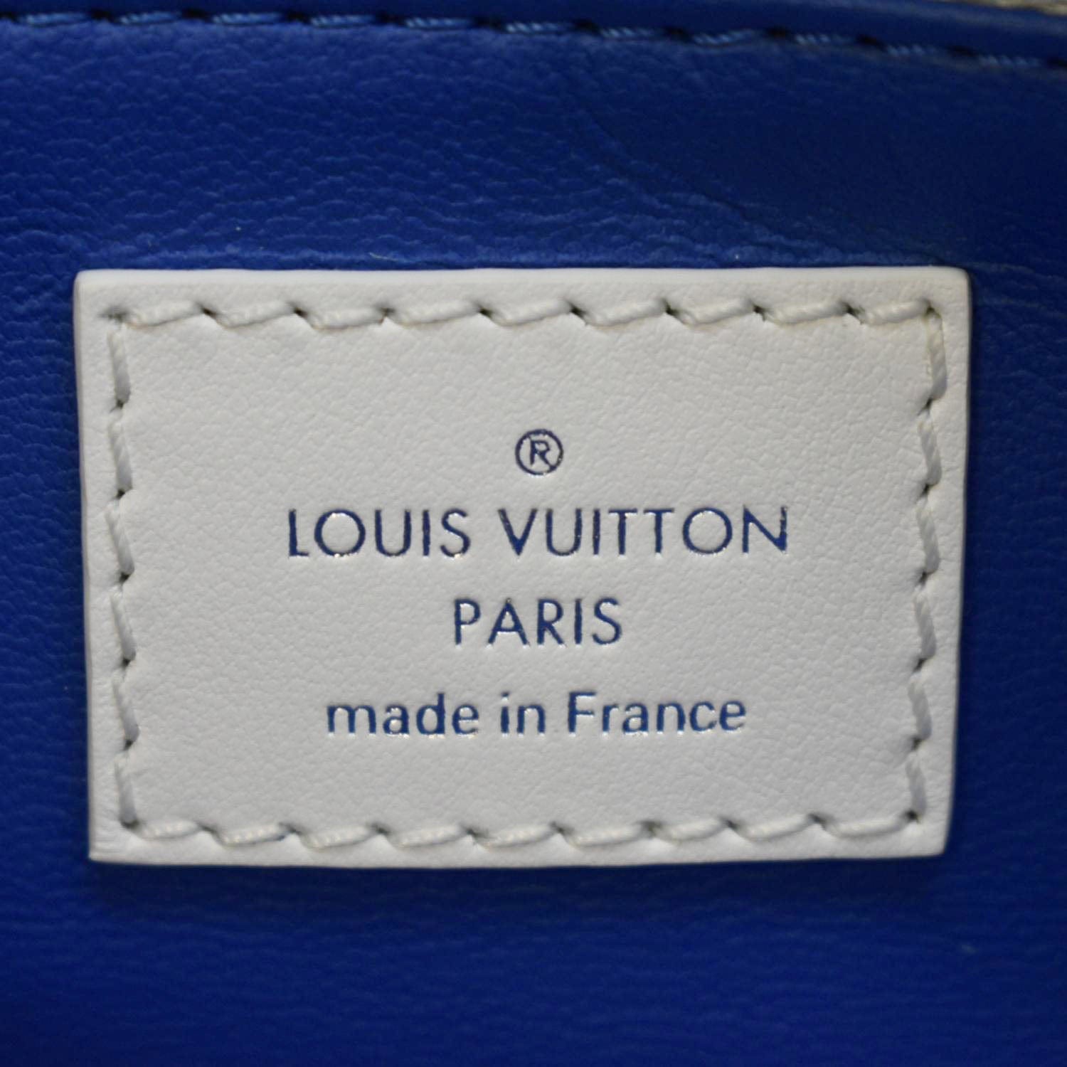 Louis Vuitton Dopp Kit Toilet Pouch (Blue)
