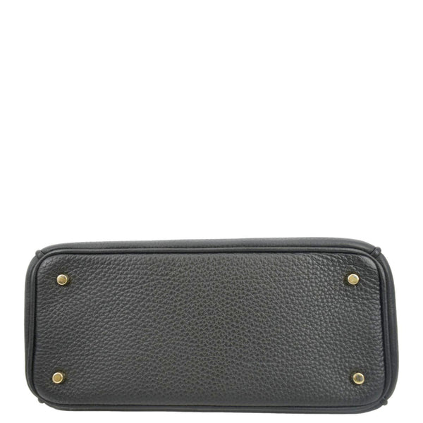 CHRISTIAN DIOR Diorissimo Leather Tote Bag Black