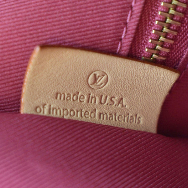 LOUIS VUITTON Graceful MM Monogram Canvas Shoulder Bag Brown