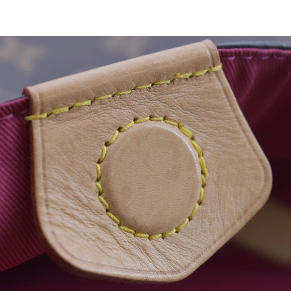 LOUIS VUITTON Graceful MM Monogram Canvas Shoulder Bag Brown