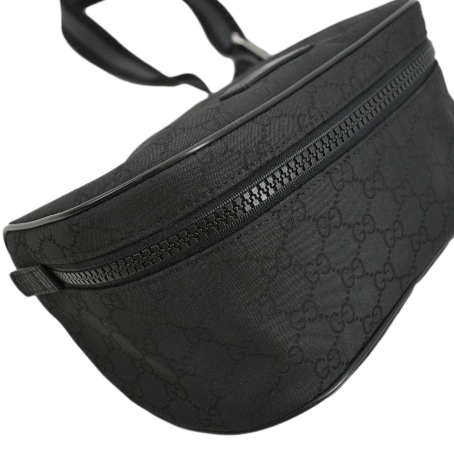 Gucci GG Supreme Belt Bumbag Black - Dallas Handbags