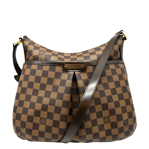 LOUIS VUITTON Bloomsbury PM Damier Ebene Crossbody Bag Brown