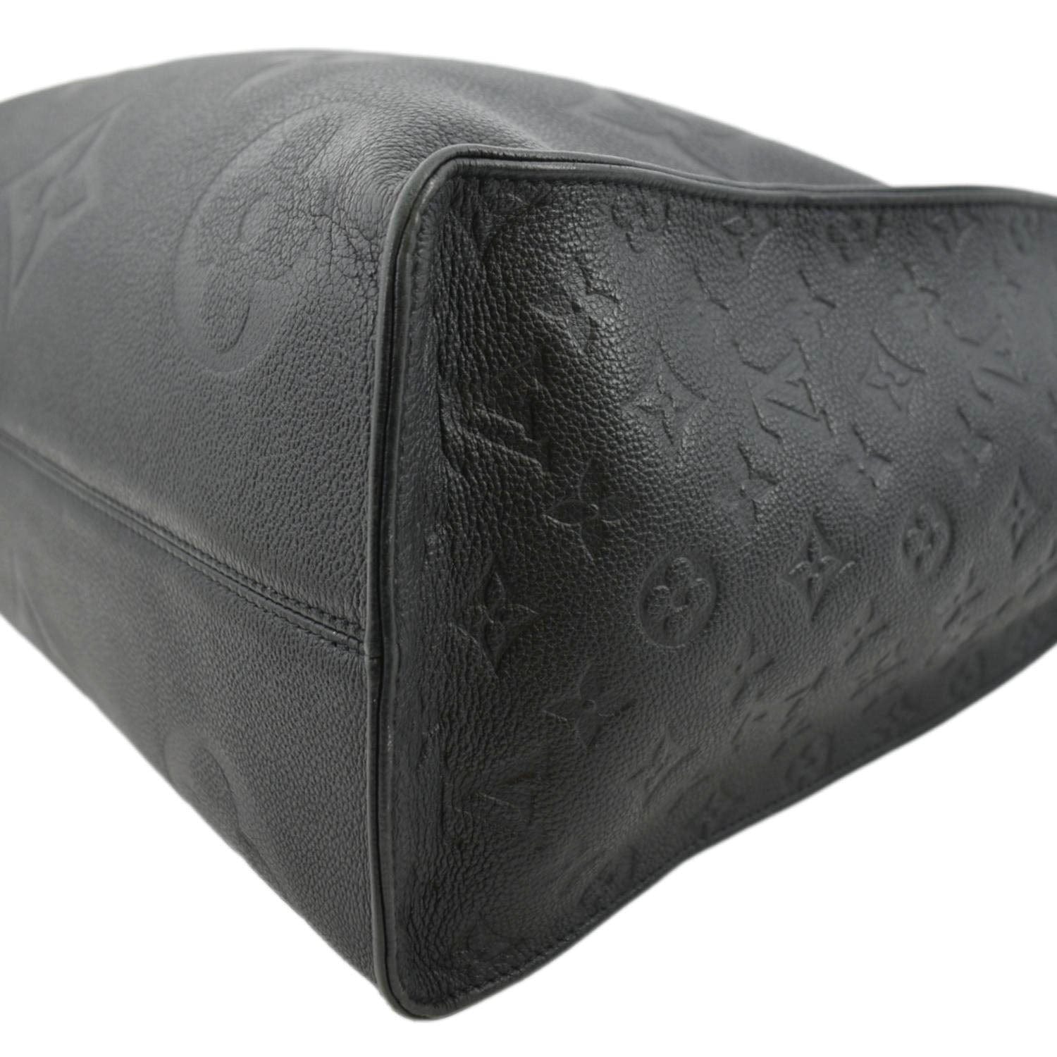 Louis Vuitton OnTheGo GM Monogram Empreinte Bag Black