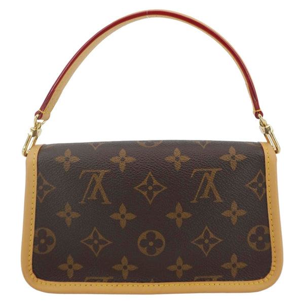 LOUIS VUITTON Nano Diane Monogram Canvas Shoulder Bag Brown