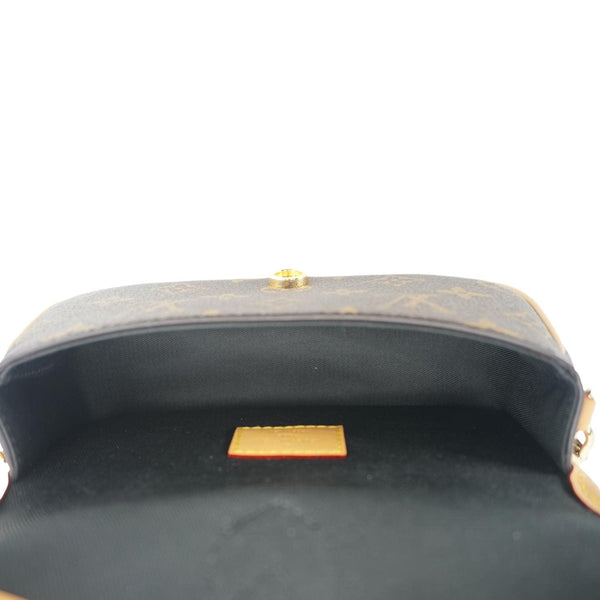 LOUIS VUITTON Nano Diane Monogram Canvas Shoulder Bag Brown