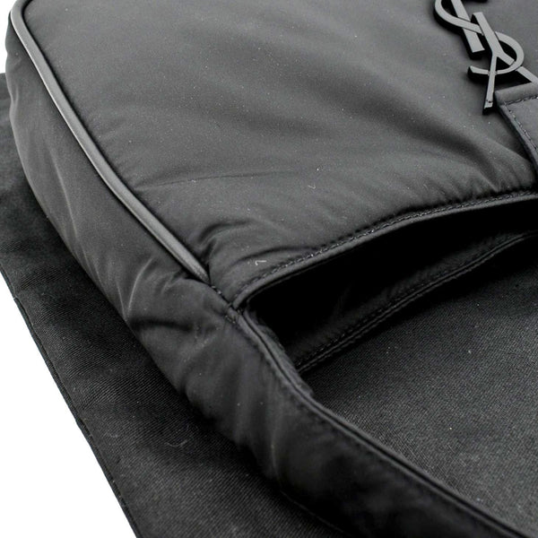 YVES SAINT LAURENT Le 5 A 7 Re-Nylon Crossbody Bag Black