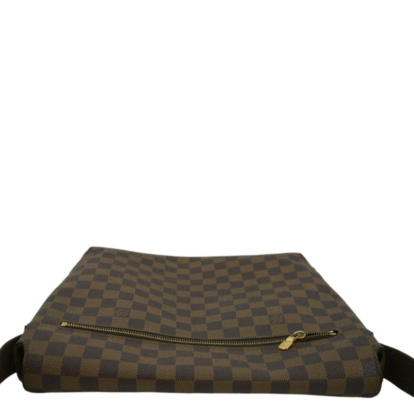 LOUIS VUITTON Brooklyn MM Damier Ebene Shoulder Bag Brown