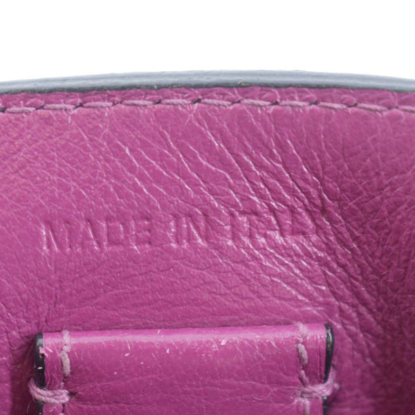 CHRISTIAN DIOR Diorissimo Leather Tote Bag Black