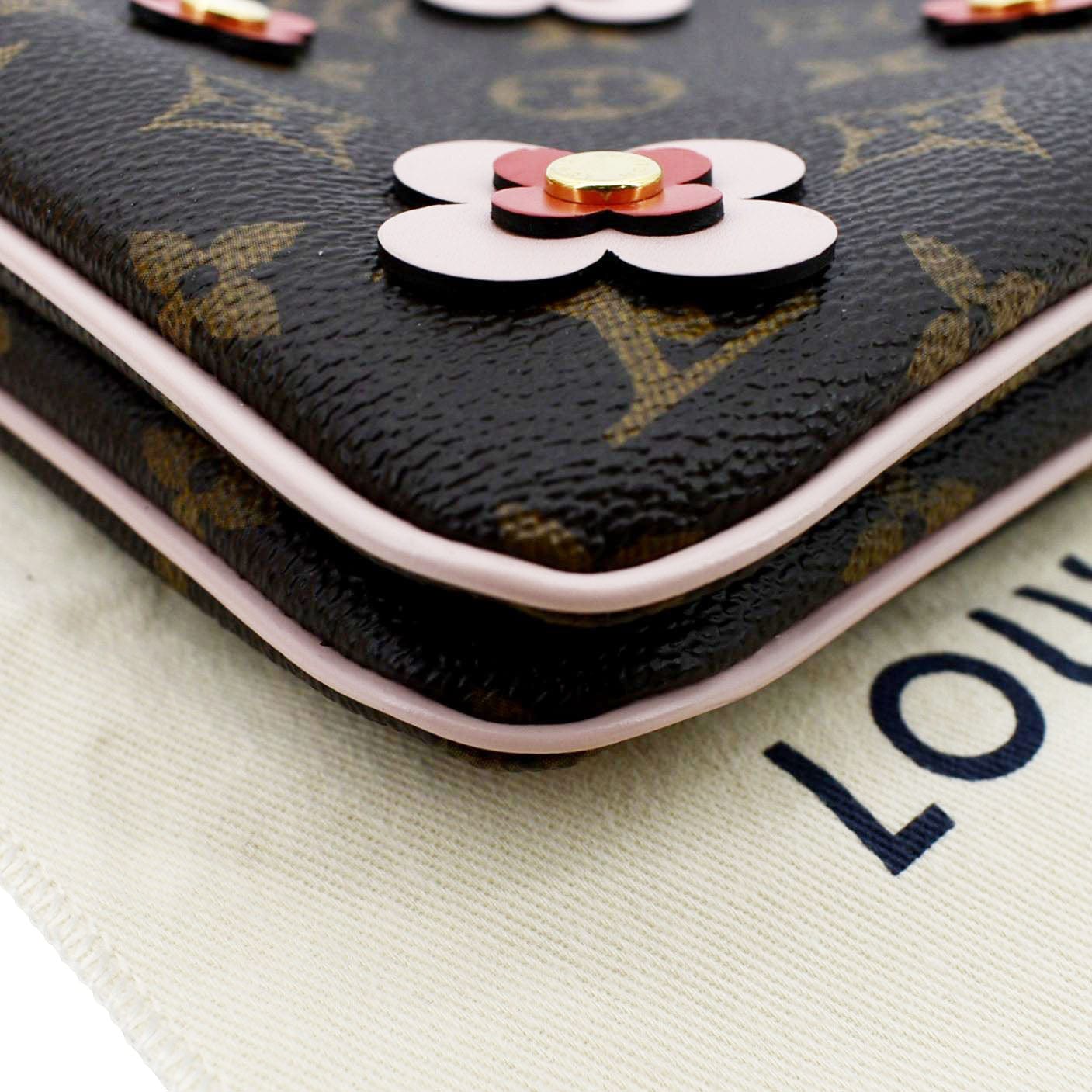 Louis Vuitton Double Zip Pochette Monogram Canvas