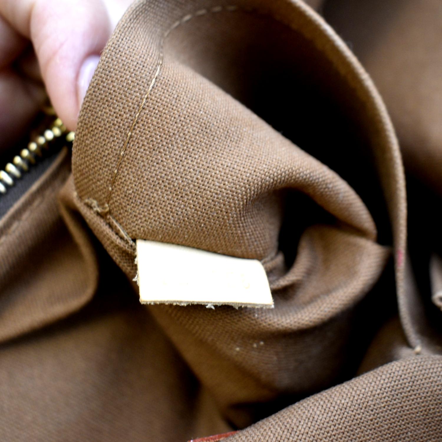 Brown Louis Vuitton Monogram Lockit Vertical Handbag, GottliebpaludanShops  Revival