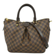 LOUIS VUITTON Siena MM Damier Ebene Shoulder Bag Brown