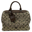 LOUIS VUITTON Speedy Sunshine Express 30 Monogram Sequin Satchel Bag Khaki